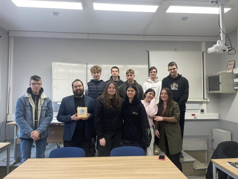 Wychowankowie Ochotniczych Hufców Pracy z Pyskowic w INP – 28 lutego 2024 r.